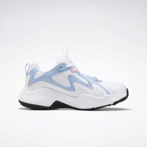 Reebok Royal Turbo Impulse 2.0 Turnschuhe Kinder - Weiß/Blau/Rosa - DE 183-WCS